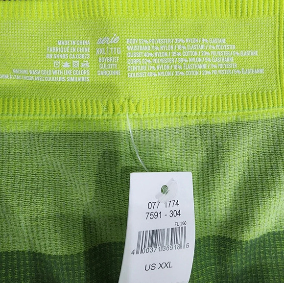 NWT Aerie No Show Cheeky and Boybreif Size XXL - Picture 3 of 7